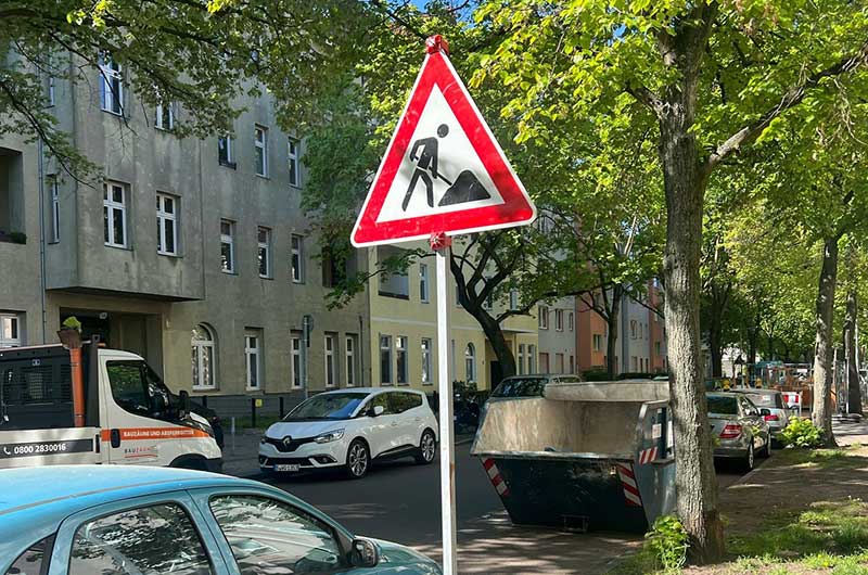BE-Flächen eingerichtet